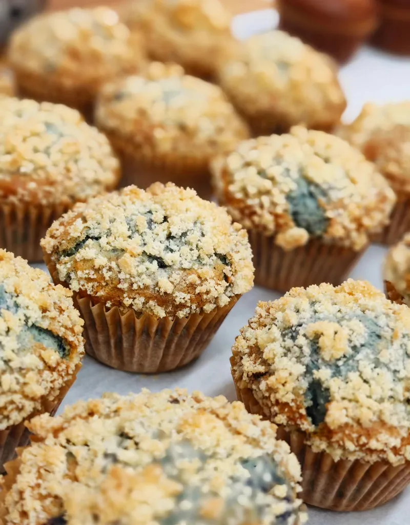 Blåbärsmuffins