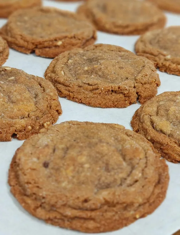 Choklad och hasselnöt cookie